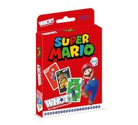 Waddingtons Number 1 Super Mario WHOT! - Juego de cartas para niños a partir de 5 años, 2-6 jugadores a juego de cartas y perceptividad - Regalo para niños a partir de 5 años