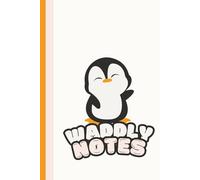 Waddly Notes - Cute Penguin Notebook: Adorable Penguin-Themed Lined Journal for Writing, Doodling, and Daily Thoughts - 100-Page 6x9 Inch Notebook Gift for Kids, Teens, and Animal Lovers