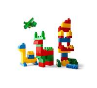 Wader 41294 - Bloques de construcción Kids Blocks, 50 Piezas de Formas variadas y Colores Vivos, Incl. práctica Caja de plástico con asa, para niños a Partir de 12 Meses