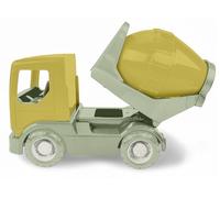WADER 43010 - Replay Tech Truck Hormigonera con Ejes robustos de Acero, Altura Aprox. 24,5 cm camión de plástico Reciclado, a Partir de 1 año
