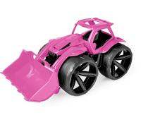 Wader 64560 - Tractor Maximus en Rosa con neumáticos Extra Anchos, tamaño Aprox. 68 cm, para niños a Partir de 12 Meses, Adecuado como Regalo para Juegos creativos