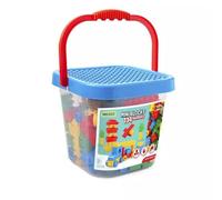 Wader: Cubo con 134 piezas de construcción