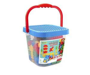 Wader: Cubo con 134 piezas de construcción