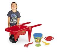 Wader Gigant Carretilla con Juego de Arena Rojo
