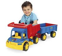 Wader: Camión volquete con remolque con asa - 55-+49 cm