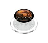 Wadi Rum Jordan Vintage Sunset Viaje Diseño PopSockets PopGrip para MagSafe