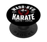 Wado-Ryu Karate Do Artes Marciales Japón Tokyo PopSockets PopGrip Adhesivo