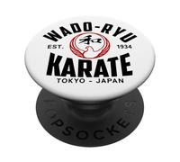 Wado-Ryu Karate Do Artes Marciales Japón Tokyo PopSockets PopGrip Adhesivo