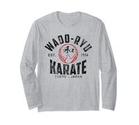 Wado-Ryu Karate Do Artes Marciales Japón Tokyo Vintage Manga Larga