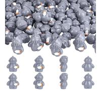 WADORN 80 figuras de acción de caballero, miniaturas de resina, decoraciones de caballero a granel para recuerdos de fiesta, celebración de cumpleaños, bolsa de regalo, accesorios para esconderse