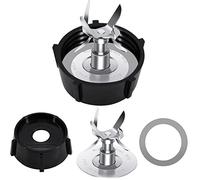 Wadoy - Cuchilla de mezcla para oster osterizer con junta de goma & 4902 (parte inferior, 6 puntos, hoja de fusión, 4980)