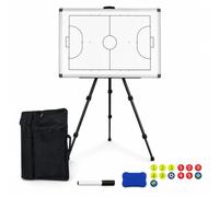WADPP Pizarra táctica fútbol 5v5 con trípode magnética borrable