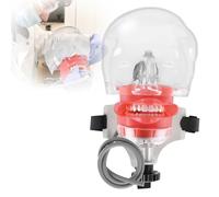 WADPP Simulador de Maniquí Dental Cabeza Fantasma - con Modelo de Dientes Tipodont Fijo en Silla 1:1 Alta Emulación 360 Grados Ajustable para Escuelas de Odontología Capacitación en Laboratorio