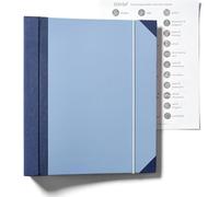 WADY Organizador de Documentos Folio, En caso de que me pierda Carpeta, Azul