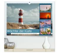 Wächter der Küste (hochwertiger Premium Wandkalender 2026 DIN A2 quer), Kunstdruck in Hochglanz: Dieser hochwertige Wandkalender zeigt zwölf ikonische ... und Weite den Seeleuten den Weg weisen.