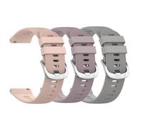 Waekethy 22mm Correas para Suunto RUN/Race/9 peak/5 peak, Correas de Reloj de Silicona Transpirables Pulsera Compatibles con Garmin Forerunner 970 965 945 935 S62 S60 (Rosa + Morado + Gris)