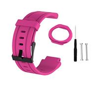 Waekethy Correas para Garmin Forerunner 225, Silicona Correas para relojes Repuesto Pulsera Compatible con Garmin Forerunner 225 (Rosa)