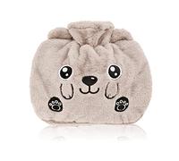 WäRm Bolsa de agua de 1250 ml con funda de forro polar dulce para una cómoda costura, piernas de la cintura del cuello, cama caliente