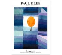 Waeta Rnvzx Arte mural de Paul Klee, carteles de Carteles de Invierno, pintura en lienzo 50x70cm