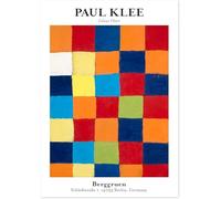 Waeta Rnvzx Carteles de cartas de colores de Paul Klee Pintura de Pintura Decoración Moderna 50x70cm