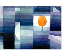 Waeta Rnvzx Grabados murales de Paul Klee en lienzo de The Heraldo Of Autumn Carteles de 50x70cm