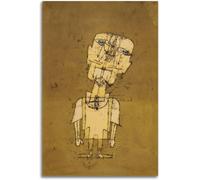 Waeta Rnvzx Paul Klee imprime Soul of Genius Pósters de lienzo Arte mural Decoración del hogar 50x70cm
