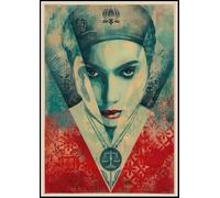 Waeta Rnvzx Shepard Fairey Vintage Poster Paz Justicia Mujer Arte de pared Shepard Fairey Prints Street Art Pintura en lienzo Cuadro para decoración del hogar 60x80cm Sin marco