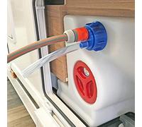 WAFA Adaptador de llenado de Agua 5F, Tapa del Tanque de Agua, para autocaravanas, Rosca Gruesa para Knaus, Weinsberg, Bürstner etc.