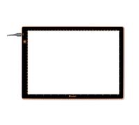 Wafer - 1 almohadilla de luz (A4) para trazar, dibujar, dibujar y pintar, regulable con brillo ajustable, caja de luz para artistas