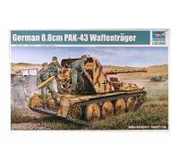 Waffenträger Pak 43 8,8 Cm Al 1/35 Por Trumpeter: Prototipo Alemán Raro, Cano