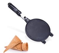 Waffle Cone Maker, Aleación de Aluminio Egg Roll Ice Cream Cone Maker Waffle Irons Baking Pan Non Stick Waffle Irons Mold Pan Non-stick Egg Roll Maker for Kitchen