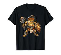 Waffle de sirope Listo para la Batalla Samurai Hero Warrior Camiseta