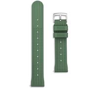 Waffle FKM - Correa de goma para buceo, 20 mm, 22 mm, color negro, azul marino, verde, pasadores de liberación rápida, correa de repuesto impermeable para buceo, correa de reloj de buceo para hombres
