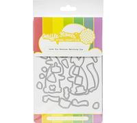 Waffle Flower Crafts Waffle Flor MUERER Amor Bunni, Conejitos Love You, talla única