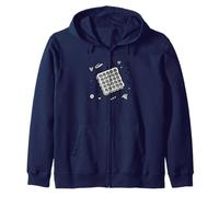 Waffle Lover Doodle Style, Amor Dulces Sudadera con Capucha