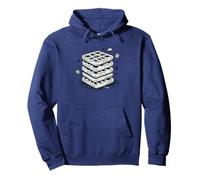 Waffle Lover Doodle Style, Amor Dulces Sudadera con Capucha