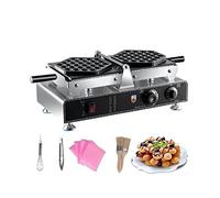 Waffle Maker Electric HongKong Bubble Egg Puff Cake Making Machine Reversible Double Baking Pan Cocina Electrodomésticos