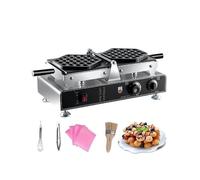 Waffle Maker Electric HongKong Bubble Egg Puff Cake Making Machine Reversible Double Baking Pan Kitchen Home Appliance Para principiantes bricolaje