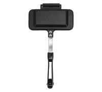 Waffle Maker Pan Antiadherente Estufa Waffle Pan Portátil De Aluminio Waffle Maker para Hornear El Desayuno Familiar (Estilo 1)