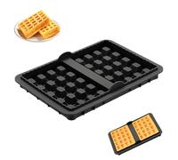 Waffle Mold - Silicone Non-Stick Pan, Waffle Baking Mold, Flexible Heat Resistant Material, High Temperature Safety | Tray For Air Fryer Cake Cookie Dessert Pancake Snack Kitchen Oven Breakfast