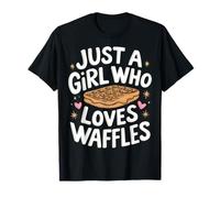 Waffles solo una chica que ama los gofres Camiseta
