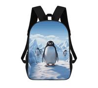 WAFICAC Mochila para portátil Penguin Antarctica Ice de 17 pulgadas, moderna mochila de viaje, bolso bandolera para el trabajo.