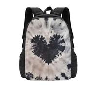 WAFICAC Trendy Unisex 17 Inch Backpack Tie-Dye Modern Aesthetic for Fashion Forward Commutes Errands & Leisure
