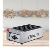 Waflera Eléctrica Profesional Máquina Multifunción De Cocina Eléctrica Con Superficie Antiadherente, Acero Inoxidable, 2000 W, Perfecta Para Panqueques, Waffles Y Takoyaki(Single)