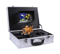 WAFOHSR Cámara De Pesca Submarina HD 7 Pulgadas, 600TVL, 20/30/50/100M, Inspección por Boroscopio CMOS, Endoscopio Buscador Peces, CCTV ImáGenes De Alta DefinicióN(50M)