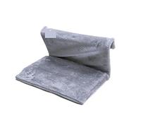 WAFOHSR Hamaca De Animales For Gatos 46cm, Cama Cálida Colgante For, Cesta Lana For Invierno, Hamacas, Marco Hierro Metálico, For Dormir con Rodamiento 8kg Hamaca para Gatos(Gray)