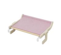 WAFOHSR Hamaca De Una Sola Capa For Gatos, Ahorro De Espacio, Suministros For Mascotas, Cama Cómoda Hamaca para Gatos(For Pure Pink)