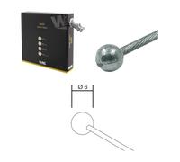WAG Cable de freno trasero holandesa en caja de taller de 100 1,5X2100 MM