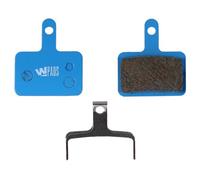 WAG Pastillas de freno de disco semimetálicas para Shimano DEORE STRONG