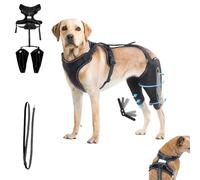 Wag Wize Knee Brace Harness for Dogs, 360° Wrapping Stabilizes The Hind Leg Joints, Wagwize Dog Knee Brace, Adjustable Support Non-Slip Joint Braces for Back Leg, Protect The Dog'S Hind Legs (M)
